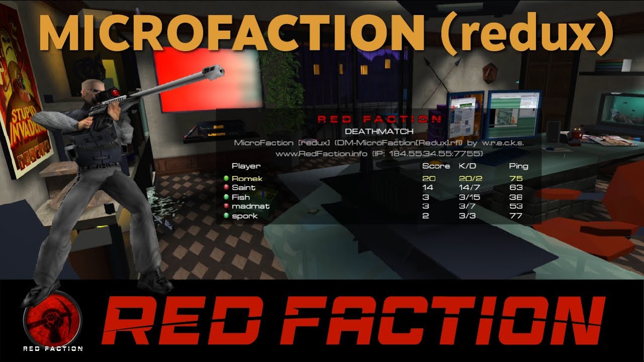 Red Faction: MicroFaction 1 Redux - Custom Map Gameplay