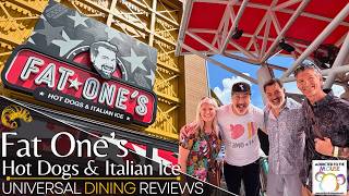 Trying Fat-One's - Joey Fatone's NEW CityWalk Hot Dog Spot | Universal Dining Review