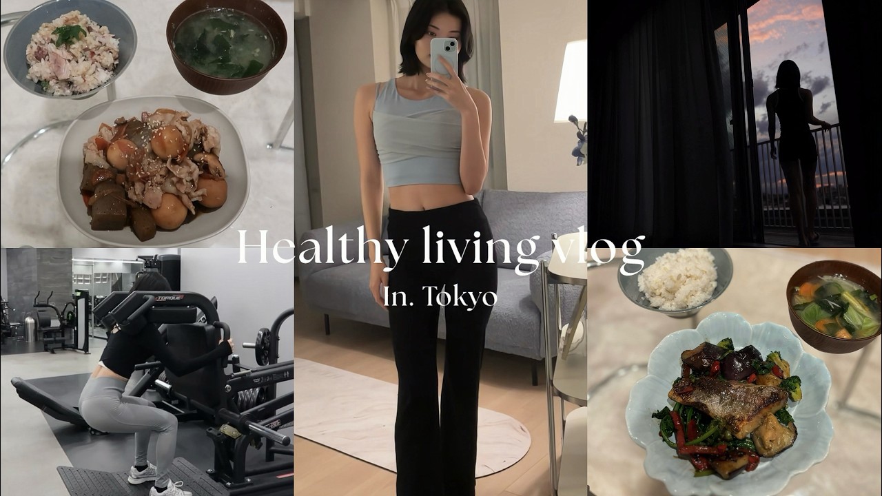 自分の好きなもので自分を満たす🌙ヘルシー食事+日常VLOG 🗼習い事 | 都内ヘルシーカフェ紹介 | 韓国購入品 etc