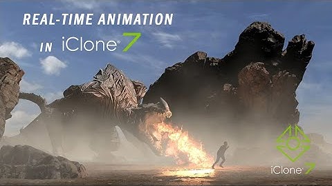 iClone7 Dragon Scene - Real-time animation