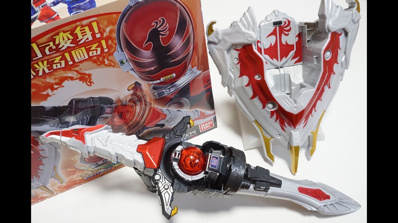 DXホウオウブレード&ホウオウシールド UchuSentai Kyuranger