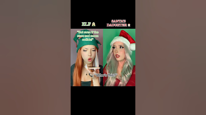 The elf helps Santa’s daughter break up with her toxic boyfriend #shorts #youtubeshorts
