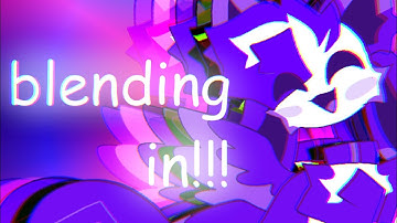 kittydog - blending in [animation mv] 💗💜💙🌈