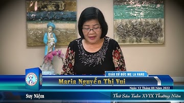 🔴 3 Phút Lời Chúa - Thứ Sáu Tuần XIX Mùa Thường Niên 12/08/2022 - Năm C