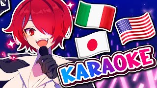 Karaoke Time! Let's Sing Italian, English & Japanese Songs (& more?) |🔴LIVE Vtuber