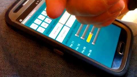 Automatic door opener + Arduino/Bluetooth + Servo