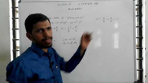 Class 10 maths | Unit -3 | Algebra | Example: 3.44