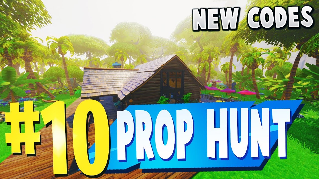 TOP 10 BEST PROP HUNT Creative Maps In Fortnite (NEW CODES) | Fortnite Prop Hunt Map CODES