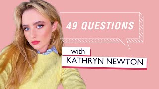 49 Questions with Kathryn Newton