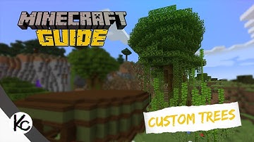 How to make custom trees | Minecraft survival guide #35