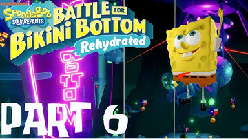 SpongeBob Battle For Bikini Bottom Rehydrated Walkthrough Part 6 - Rock Bottom (XB1)