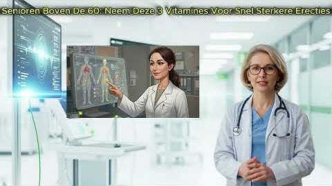 Senioren Boven De 60: Neem Deze 3 Vitamines Voor Snel Sterkere Erecties | Advies Voor Ouderen
