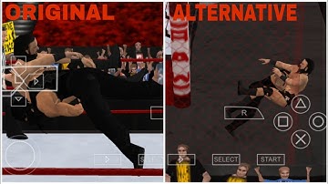 Finishers With Alternate Variations in WWE 2K20 PPSSPP |