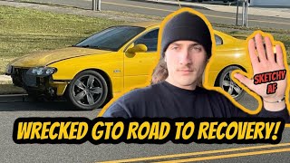 WRECKED 2004 GTO Oil Change and Coolant Time!