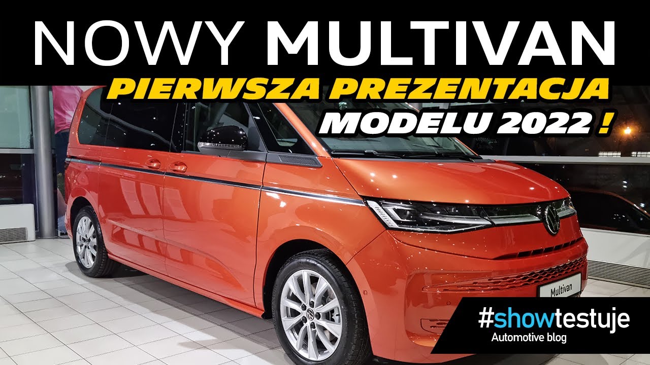Nowy Volkswagen Multivan Style (2022) - pierwsza polska prezentacja modelu [ 