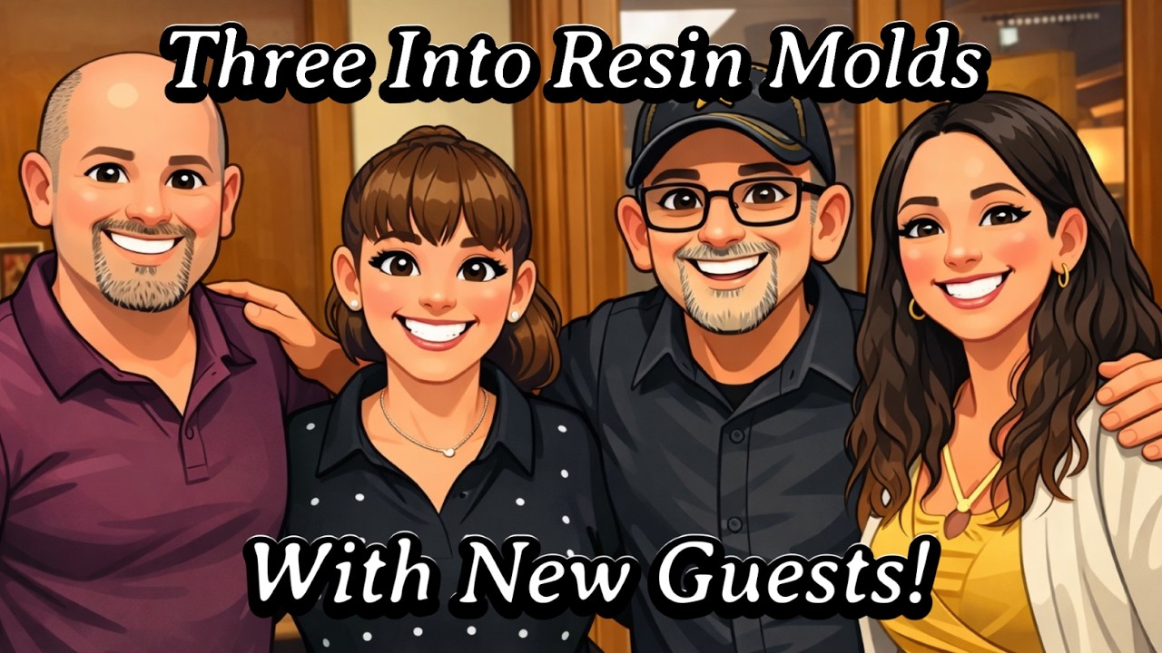 #1095 Creating With Into Resin Molds + A Special Guest!
