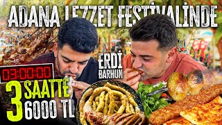 ADANA’DA 3 SAATTE 6000 TL SERİSİ!!!