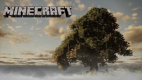 Minecraft Building Chestnut Trees | Conquest Reforged Mod