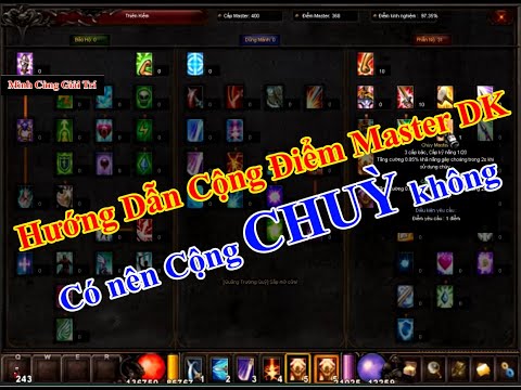 Video Hướng Dẫn Cộng Master Class DK Game Mu Online || Mình... - youtube