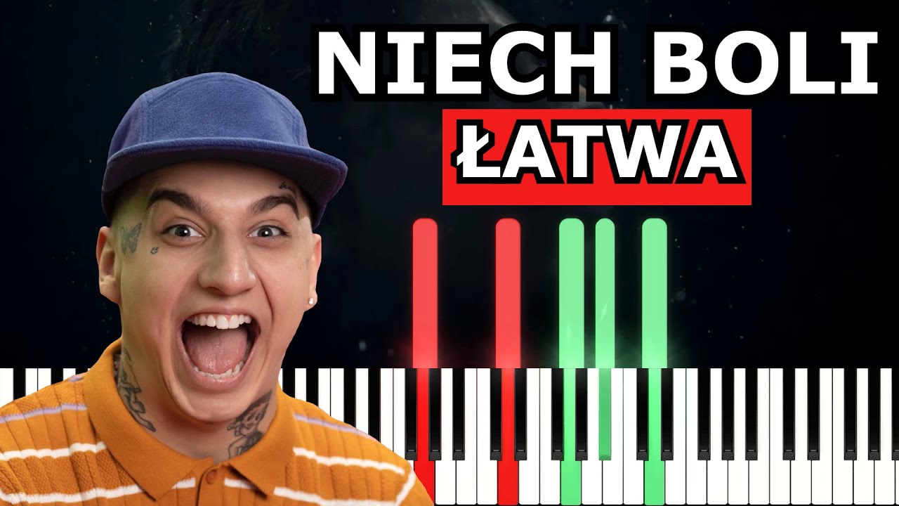 Niech Boli ŁATWA - Sobel, Magiera | Piano Tutorial