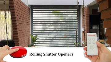 Balcony rolling shutter  | Polycarbonate Rolling shutter | Motorised rolling shutter for house