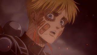Épica Transformación de Armin [ Titán Colosal ] | 1080p | SNK Season 4