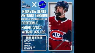 OHL Draft Profile: Antonio Tersigni Profile