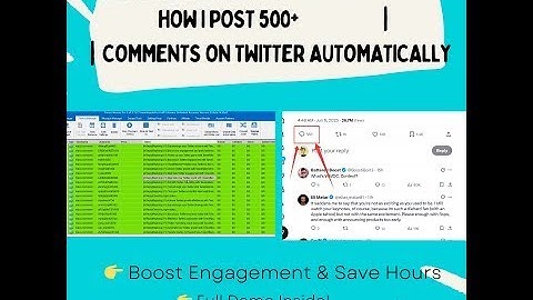 How to Auto Comment on X/Twitter in 2025 ｜ Boost Engagement with the Best X/Twitter Bot