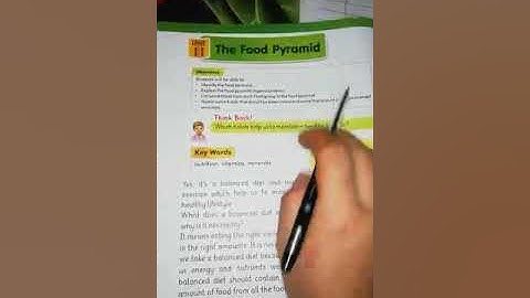 Grade Three:Science: Unit 11: Pg # 66,67 Rd/The Message School Sialkot