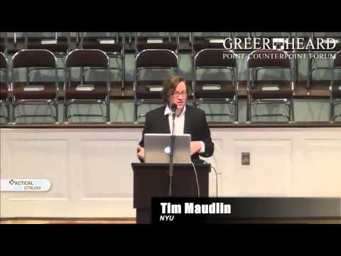 &quot;Cosmology, Theology and Meaning&quot; - Tim Maudlin
