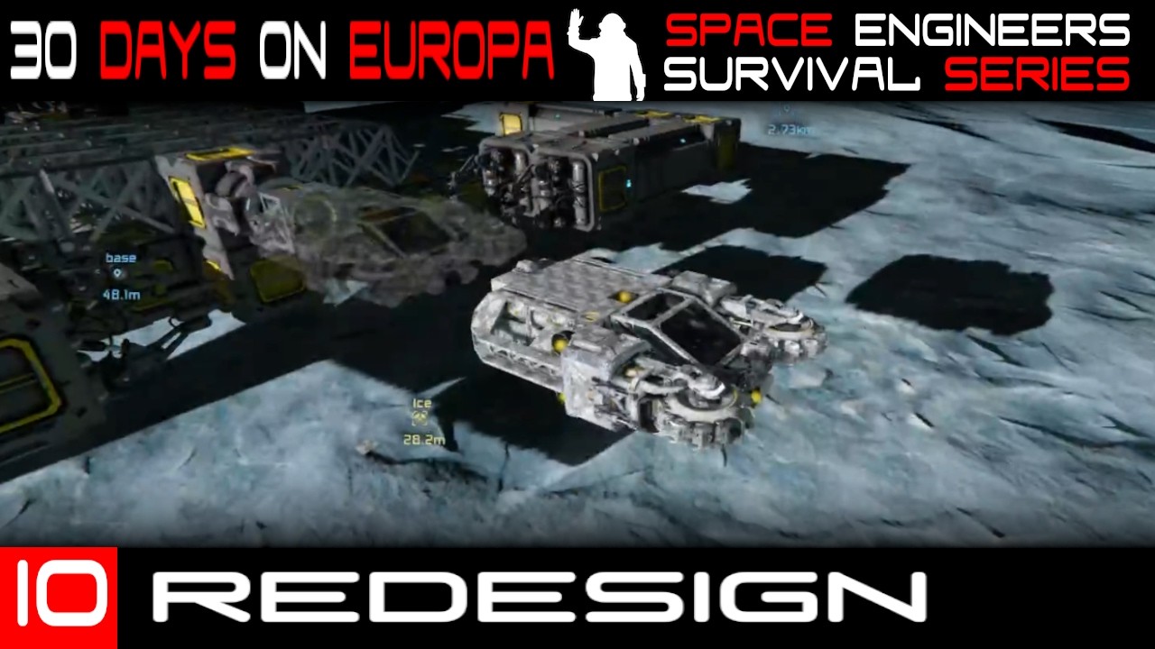 30 Days on Europa in Space Engineers - Ep. 10 - YouTube