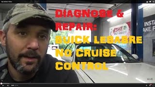 No Cruise Control - Buick LeSabre