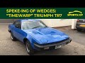 Speke-ing of wedges: "Timewarp" Triumph TR7