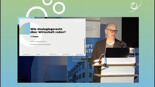 Prof. Stephan Panther: „7 Thesen zu einer ökologischen Wirtschaft“