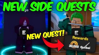 *NEW* SIDE QUEST & SWORD Added UPDATE 2! in Anime Fighting Simulator