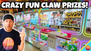 We Love the Crazy Prize Variety of Japanese Claw Machines!