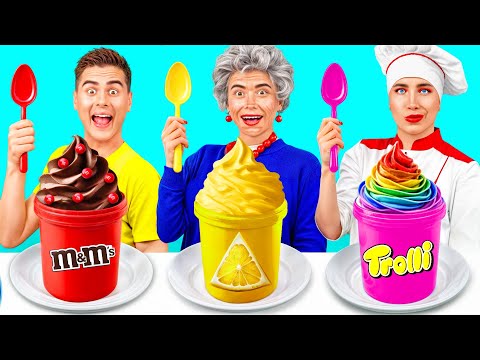 Me vs Grandma Cooking Challenge | Fantastic Food Hacks by Fun Teen