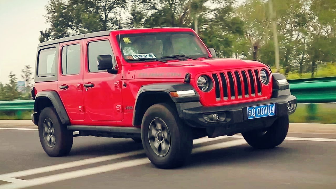 直奔好汉坡 19试驾全新吉普牧马人jeep Wrangler Rubicon Youtube