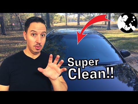 How to Super Clean the INSIDE of Your Windshield (No Streaks