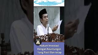 TANYA JAWAB UAS YANG TERBARU - Apa Hukum Investasi Riba