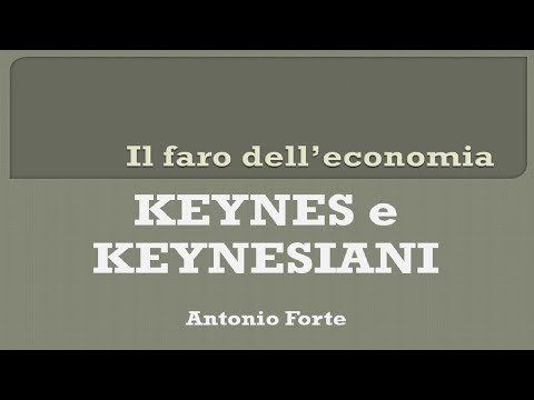 Video: Chi ha usato l'economia keynesiana?