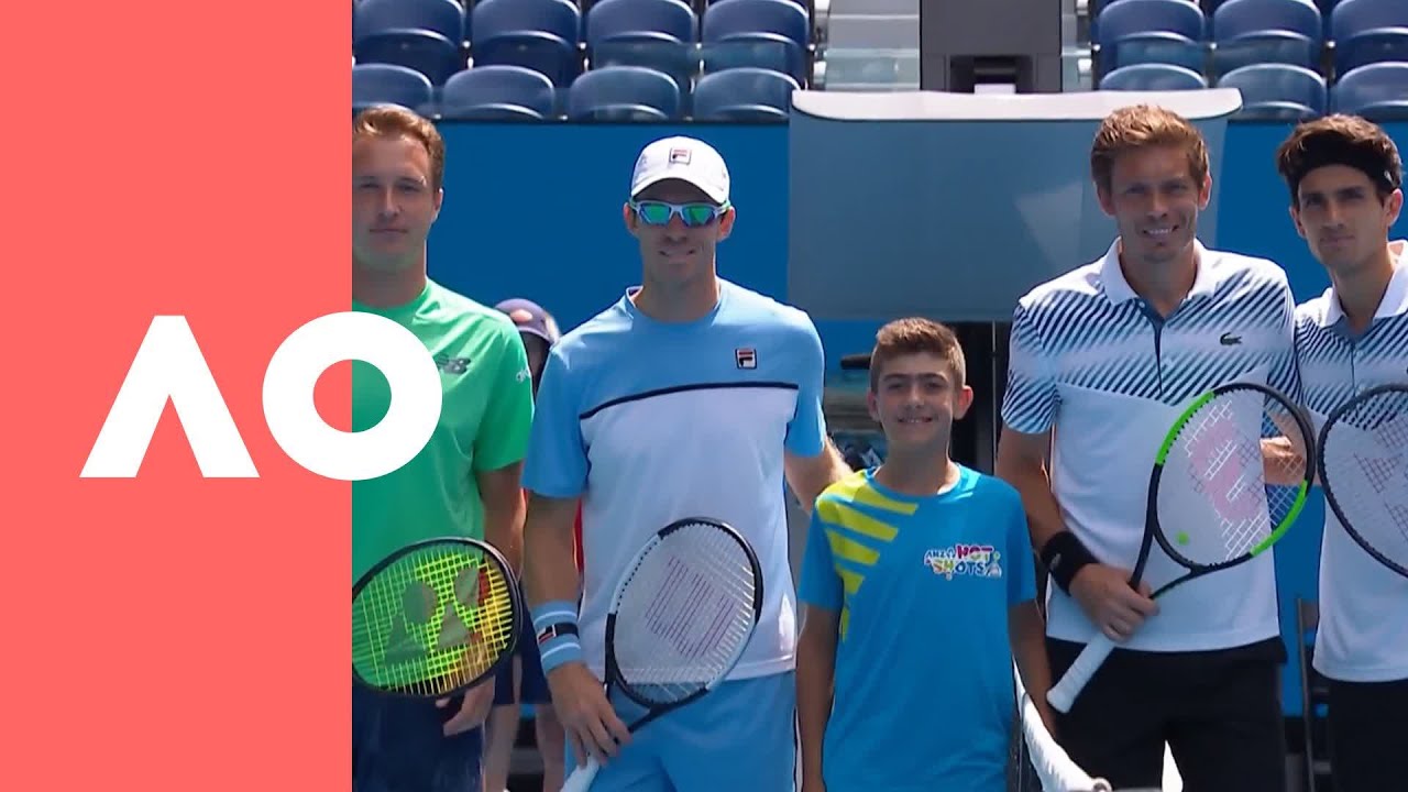 Kontinen/Peers v Herbert/Mahut on-court warm up (F) | Austraian Open 2019 men's doubles wimbledon