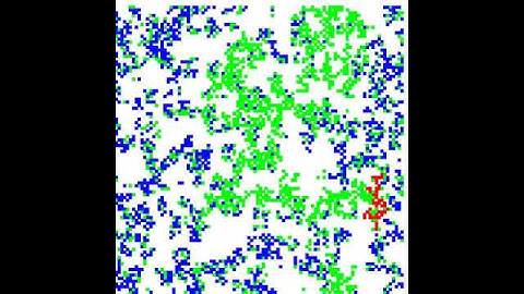 Computer simulation of an epidemic