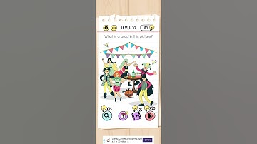 Brain test level 10 walkthrough solution gameplay |Game the chain