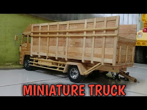 Miniatur Truk Dari Stik Es Krim Youtube