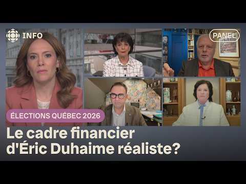 Éric Duhaime présente son cadre financier | Élections Québec 2026 | Mordus de politique