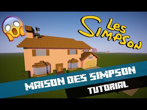 Minecraft Tutorial - La Maison des Simpson ! - YouTube