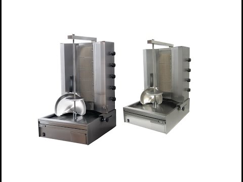 Γύροι Αερίου με Μοτέρ Κάτω  Gas Gyros or Kebab Grills Motor at the bottom