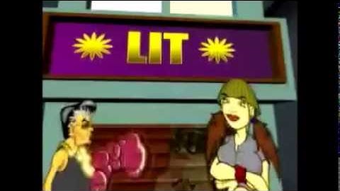 the nutshack theme but every word is in a different video 034