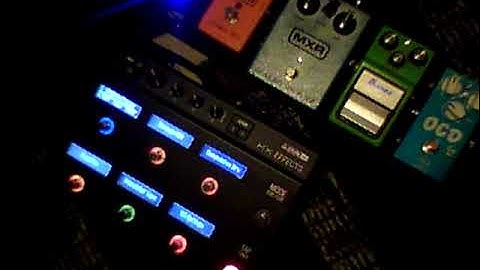 Line 6 HX effects vs Pedals  Digital vs Analog guitar effects.